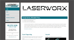 Desktop Screenshot of laserworks.co.nz