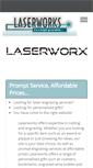 Mobile Screenshot of laserworks.co.nz